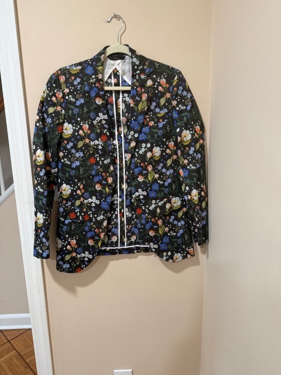 R13 Jackets & Blazers - R13 Black Floral Printed Women's Blazer